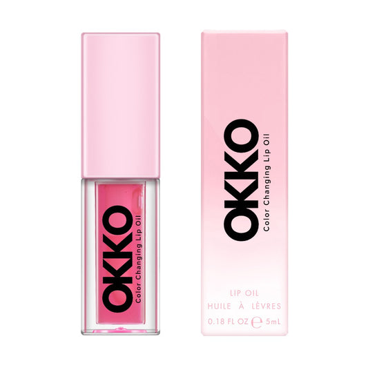 OKKO Designs Color Changing Lip Oil Raspberry